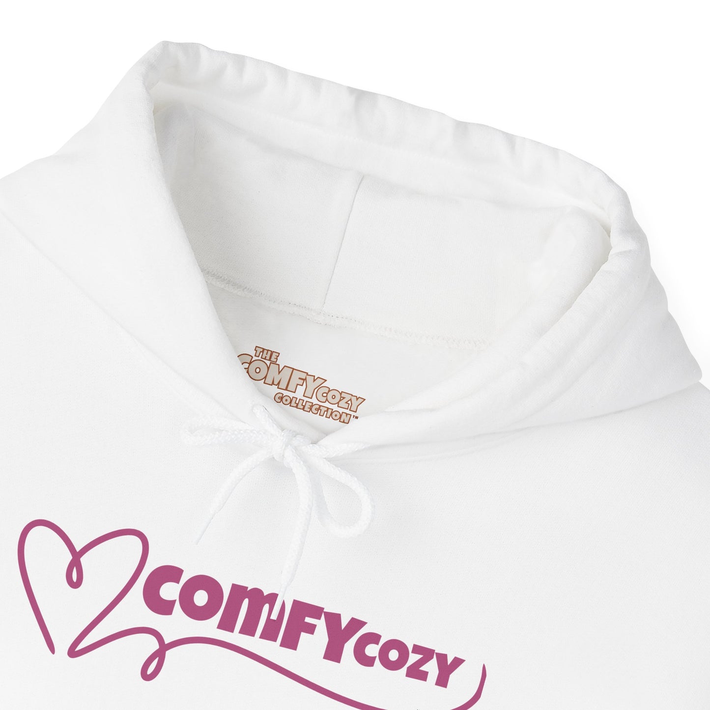 COMFYcozy Swirl Heart Heavy Blend™ Hooded Sweatshirt