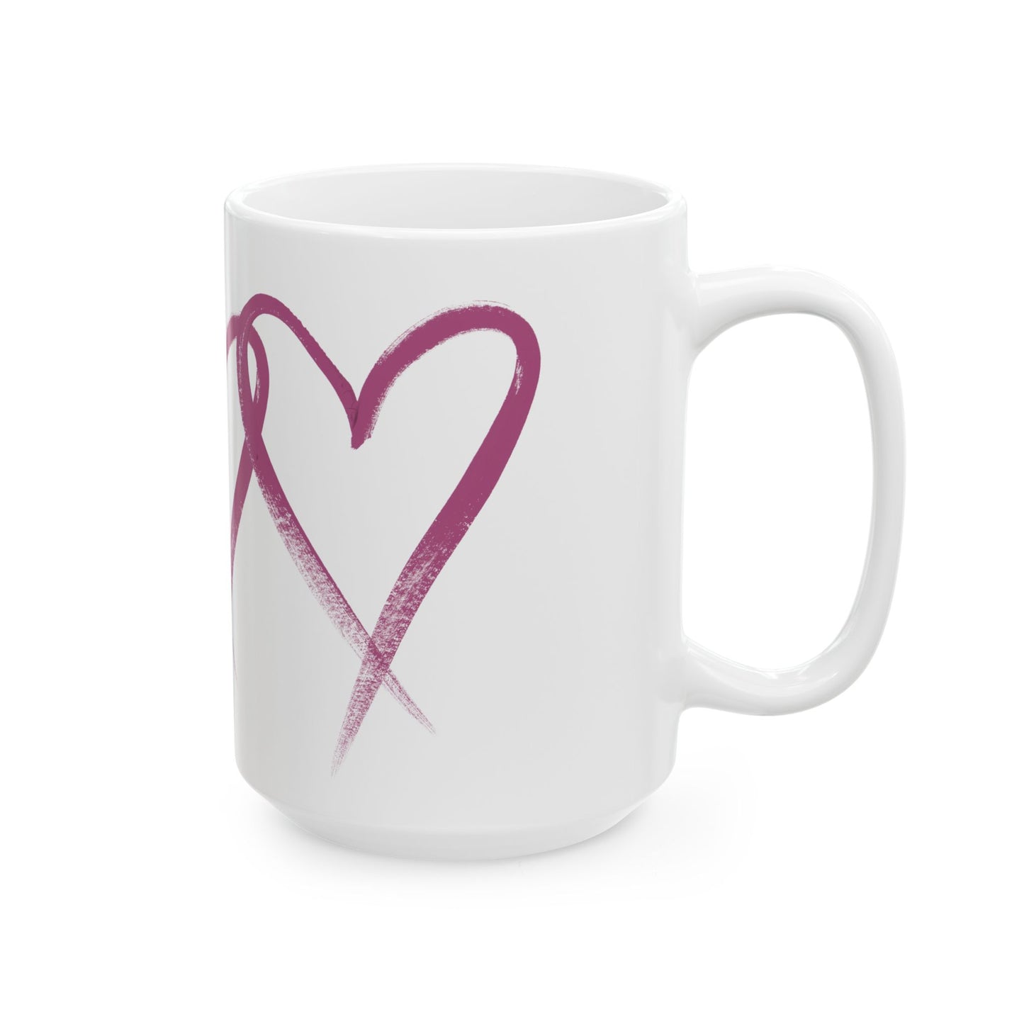 Heart Coffee Mug  (15oz)