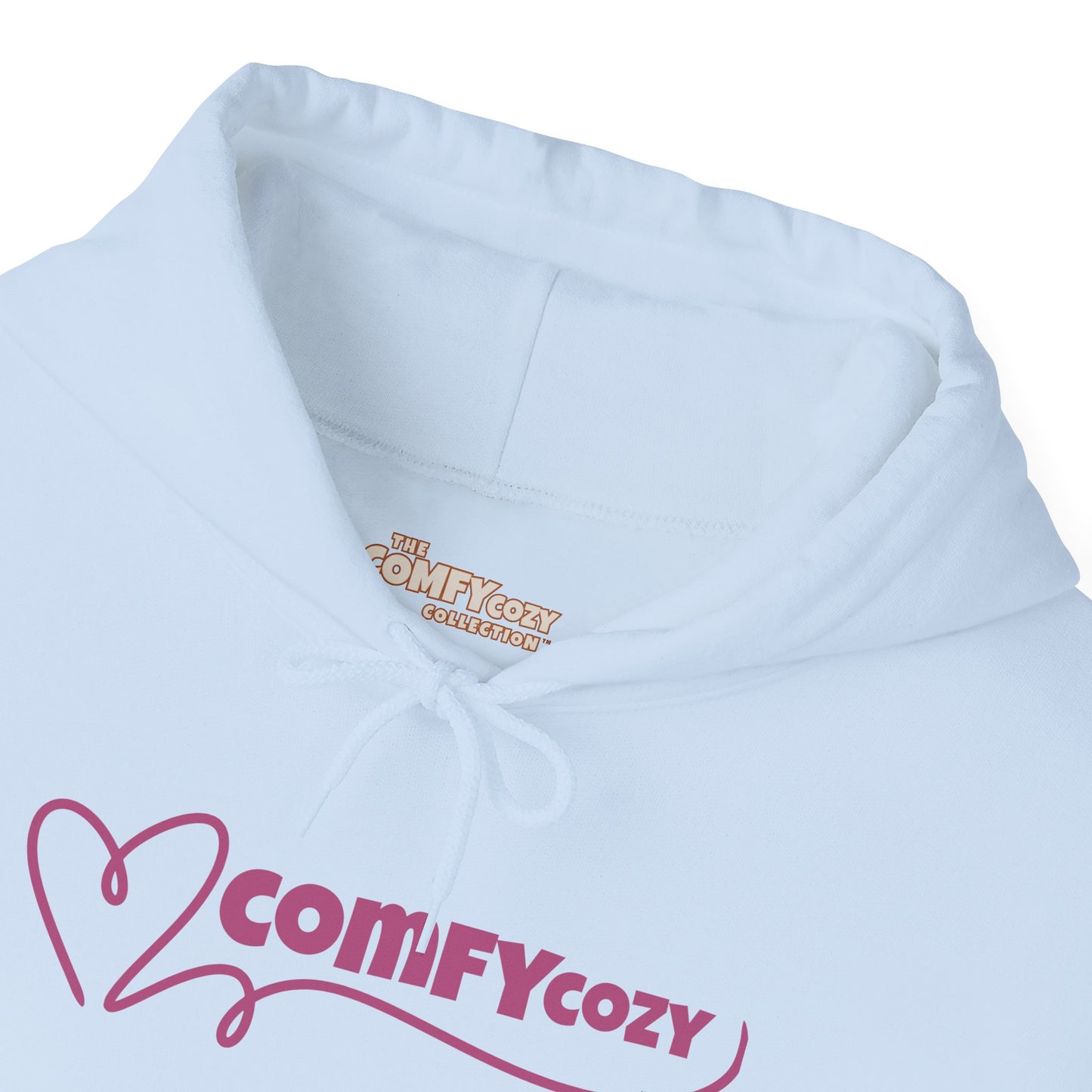 COMFYcozy Swirl Heart Heavy Blend™ Hooded Sweatshirt