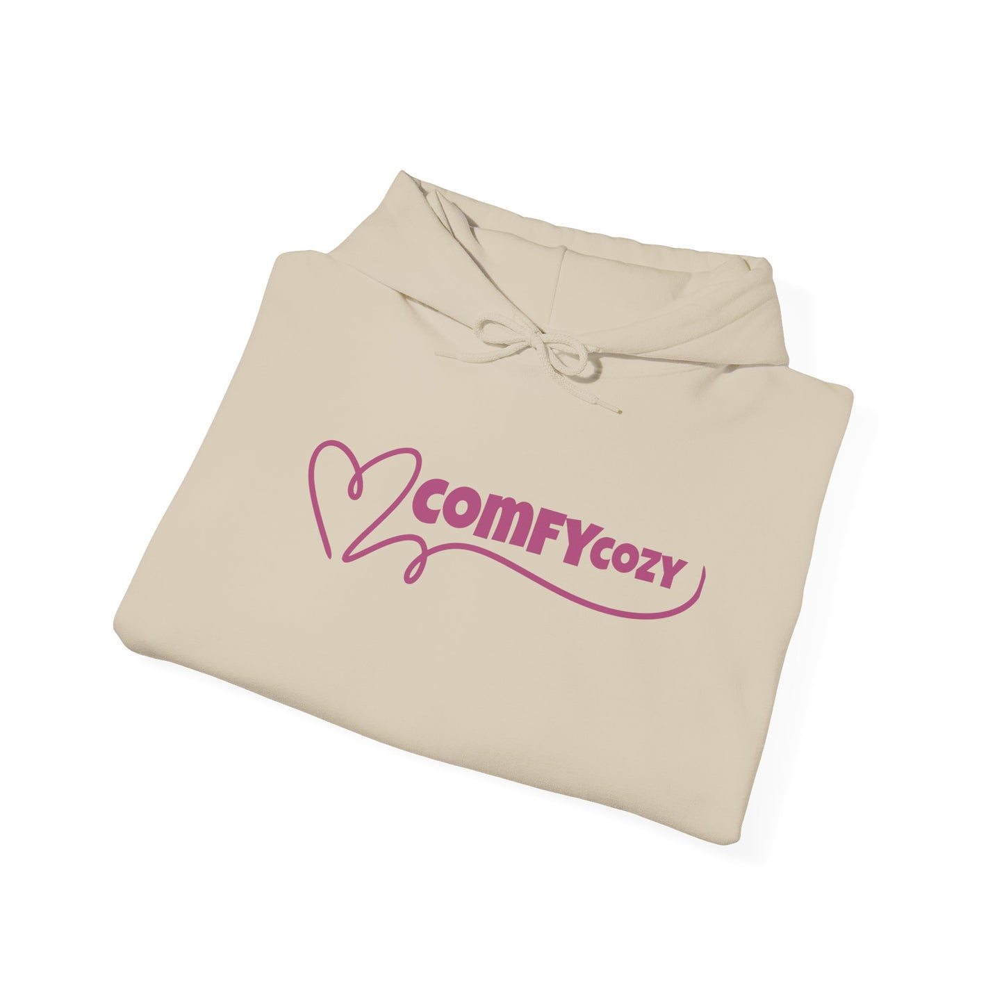 COMFYcozy Swirl Heart Heavy Blend™ Hooded Sweatshirt