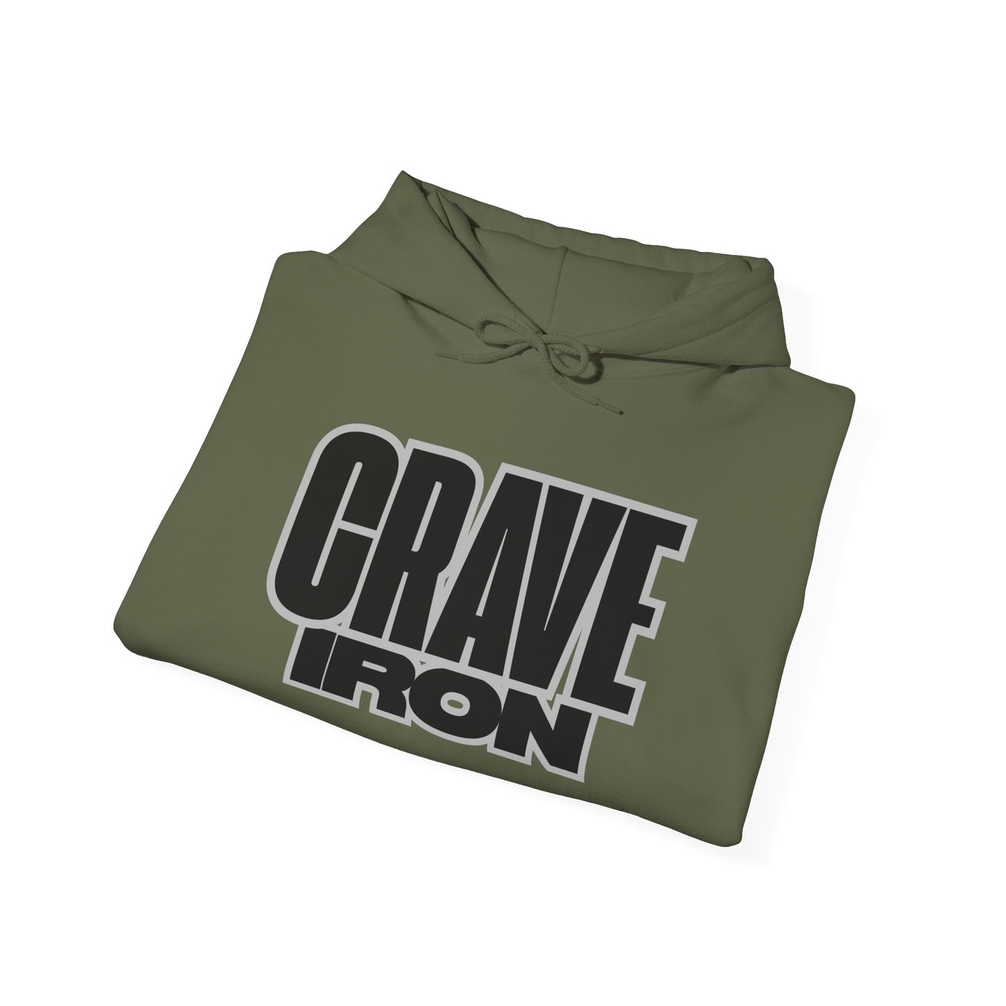 CRAVE IRON, BAR MATH Heavy Blend™ Hoodie Sweatshirt