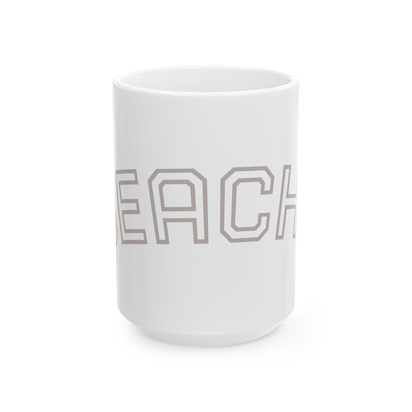 BEACHY Coffee Mug  (15oz)