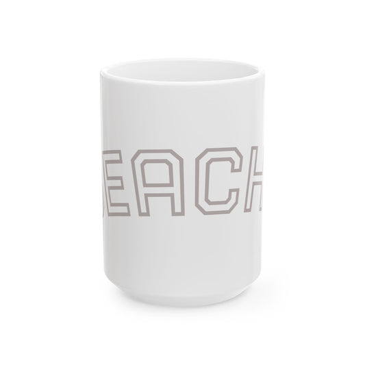 BEACHY Coffee Mug  (15oz)