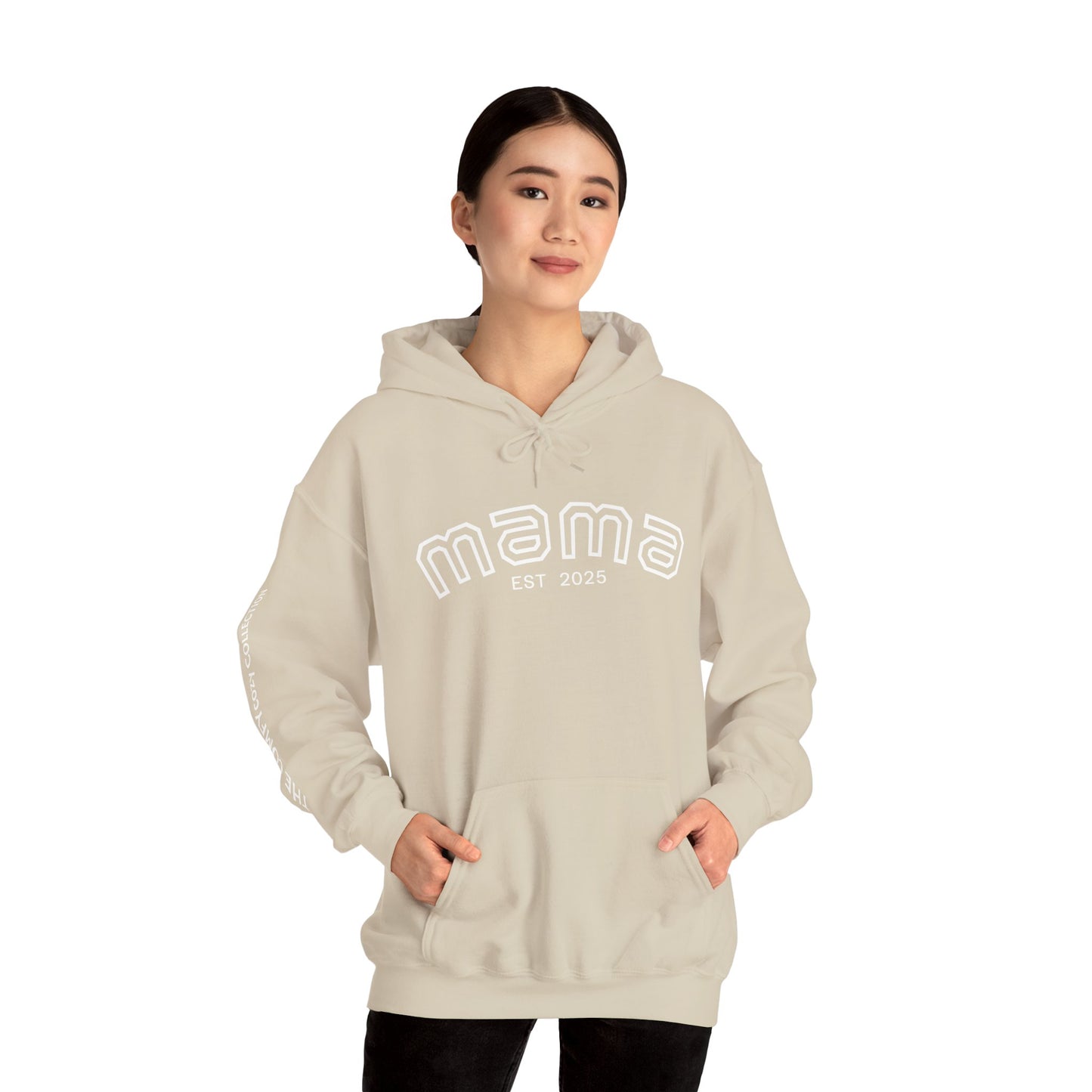 2025 MAMA  Est 2025 COMFYcozy Heavy Blend™ Hooded Sweatshirt