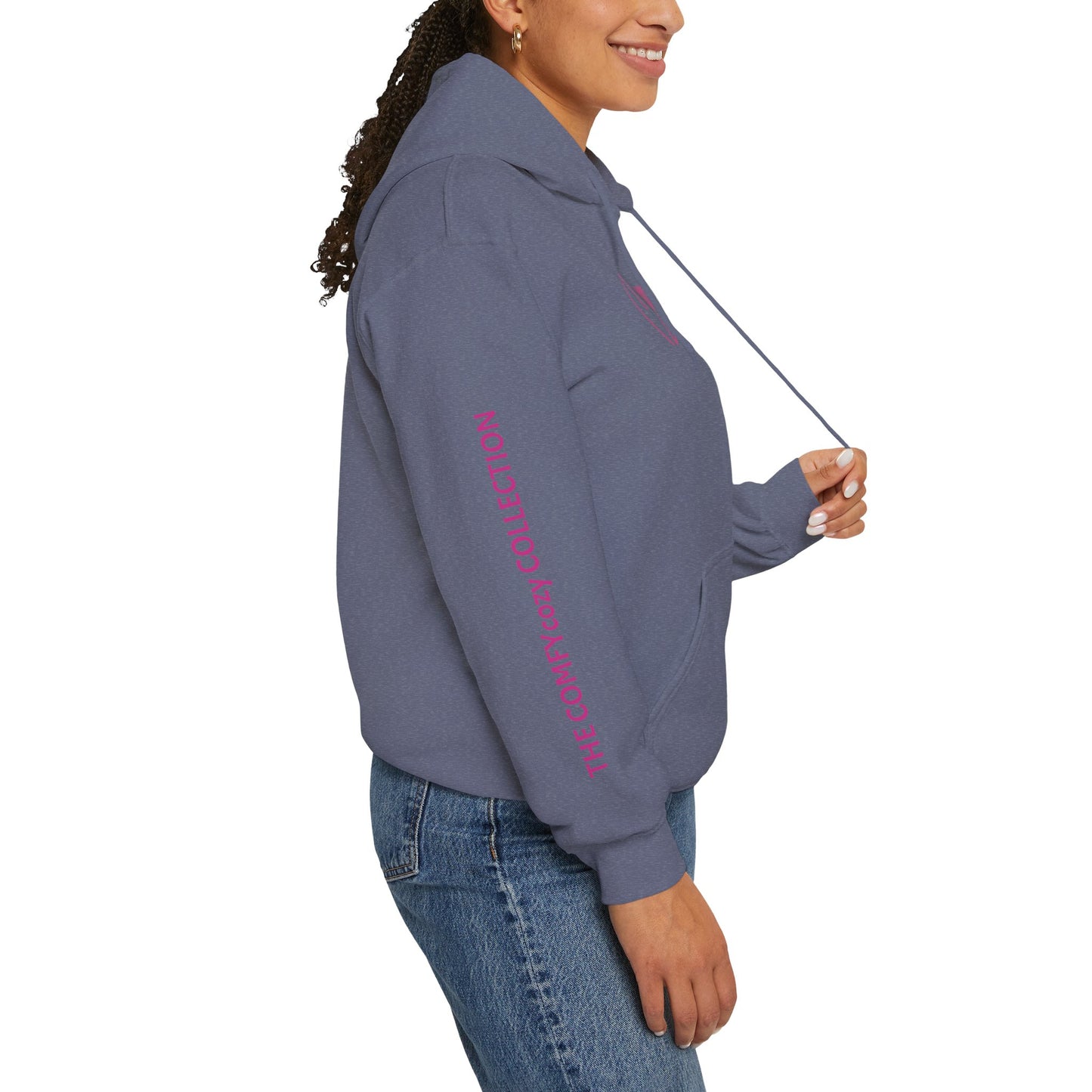 COMFYcozy Swirl Heart Heavy Blend™ Hooded Sweatshirt
