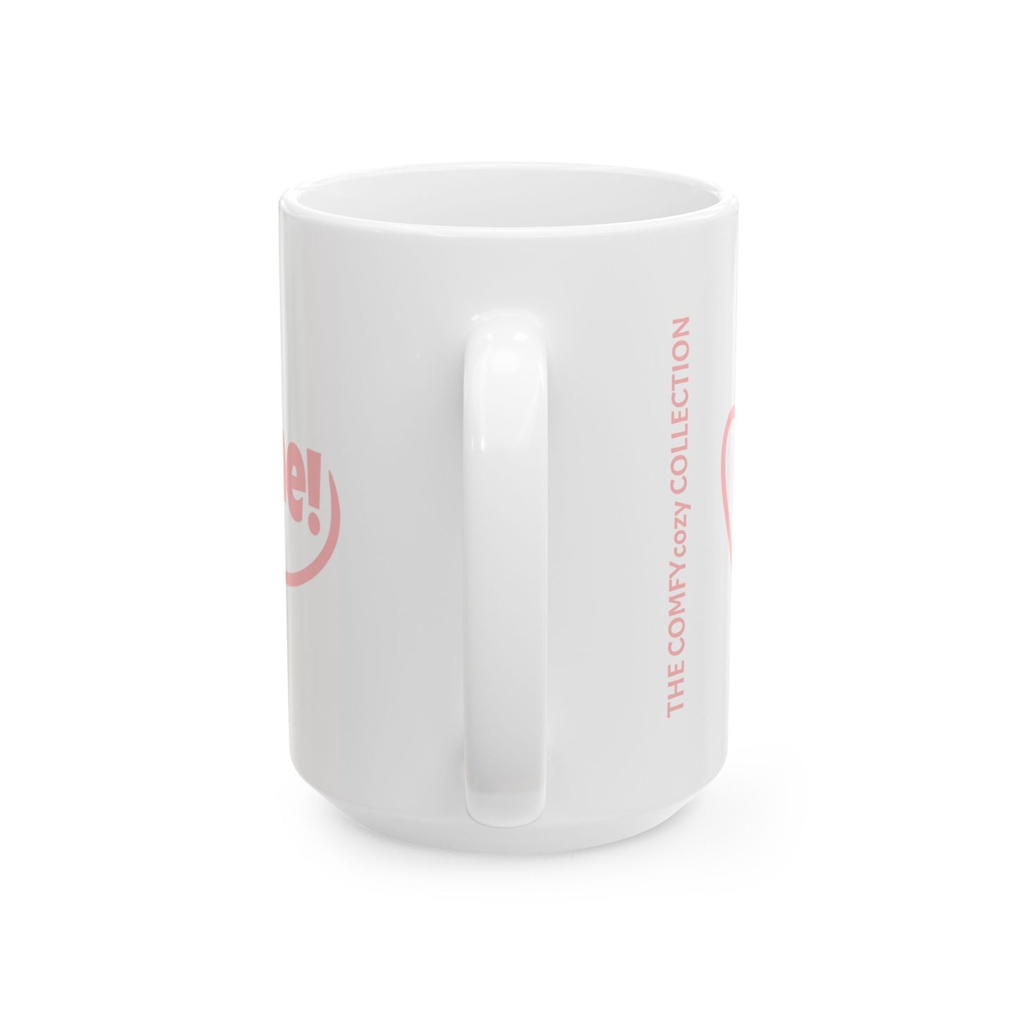 Coffee Time Swirl Heart Coffee Mug  (15oz)