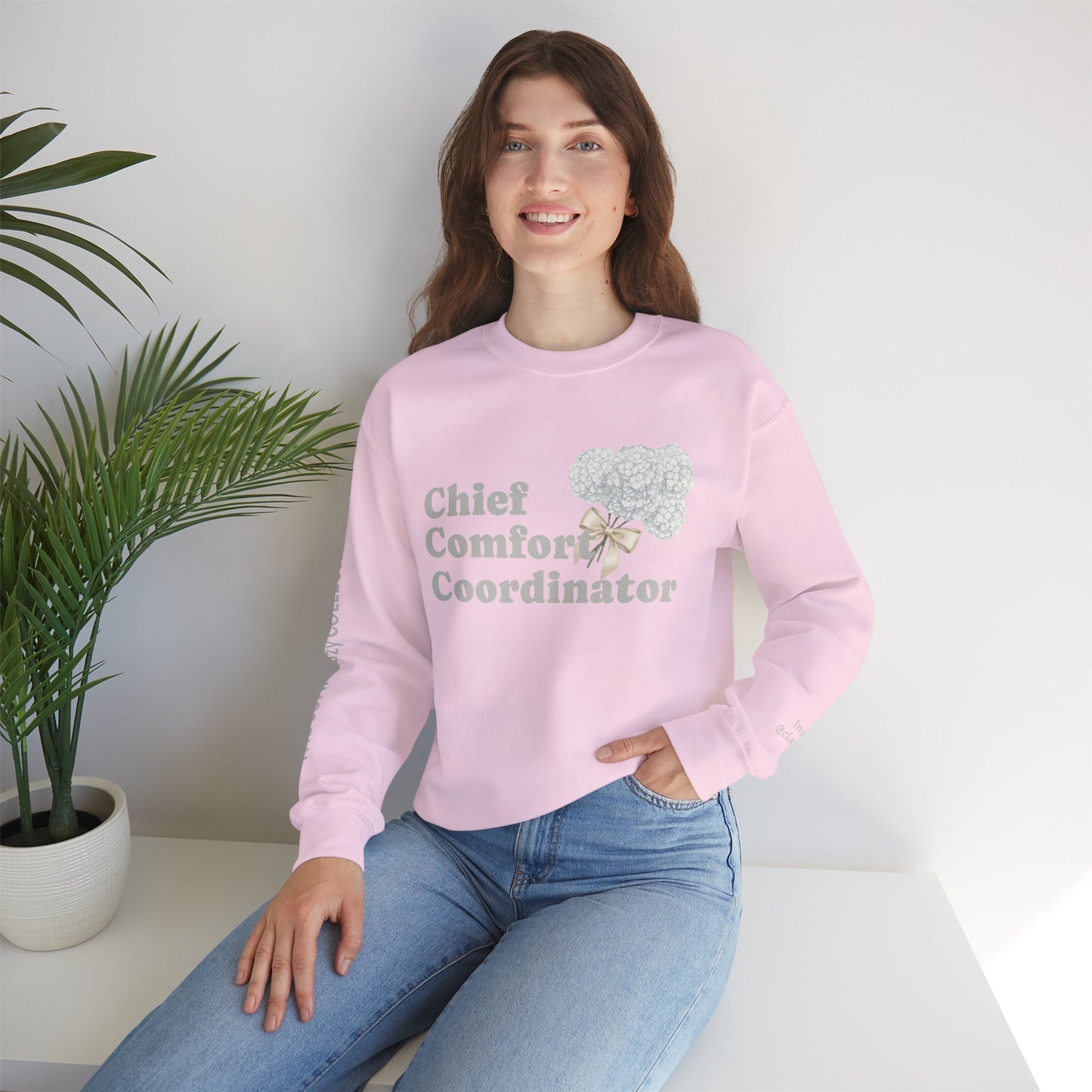 Chief Comfort Coordinator COMFYcozy Sweatshirt Inspired by @ClassicCarolyn