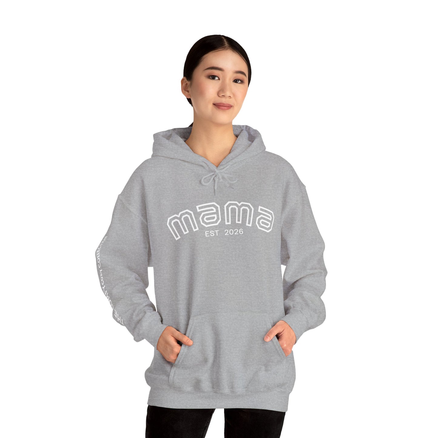 2026 MAMA  Est 2026 COMFYcozy Heavy Blend™ Hooded Sweatshirt