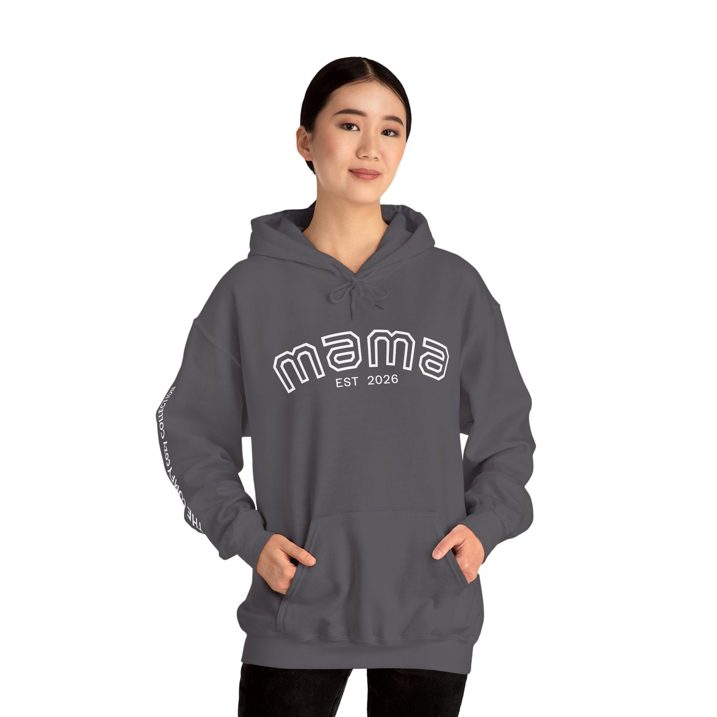 2026 MAMA  Est 2026 COMFYcozy Heavy Blend™ Hooded Sweatshirt
