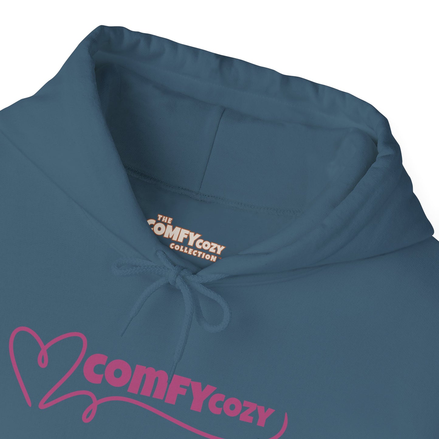 COMFYcozy Swirl Heart Heavy Blend™ Hooded Sweatshirt