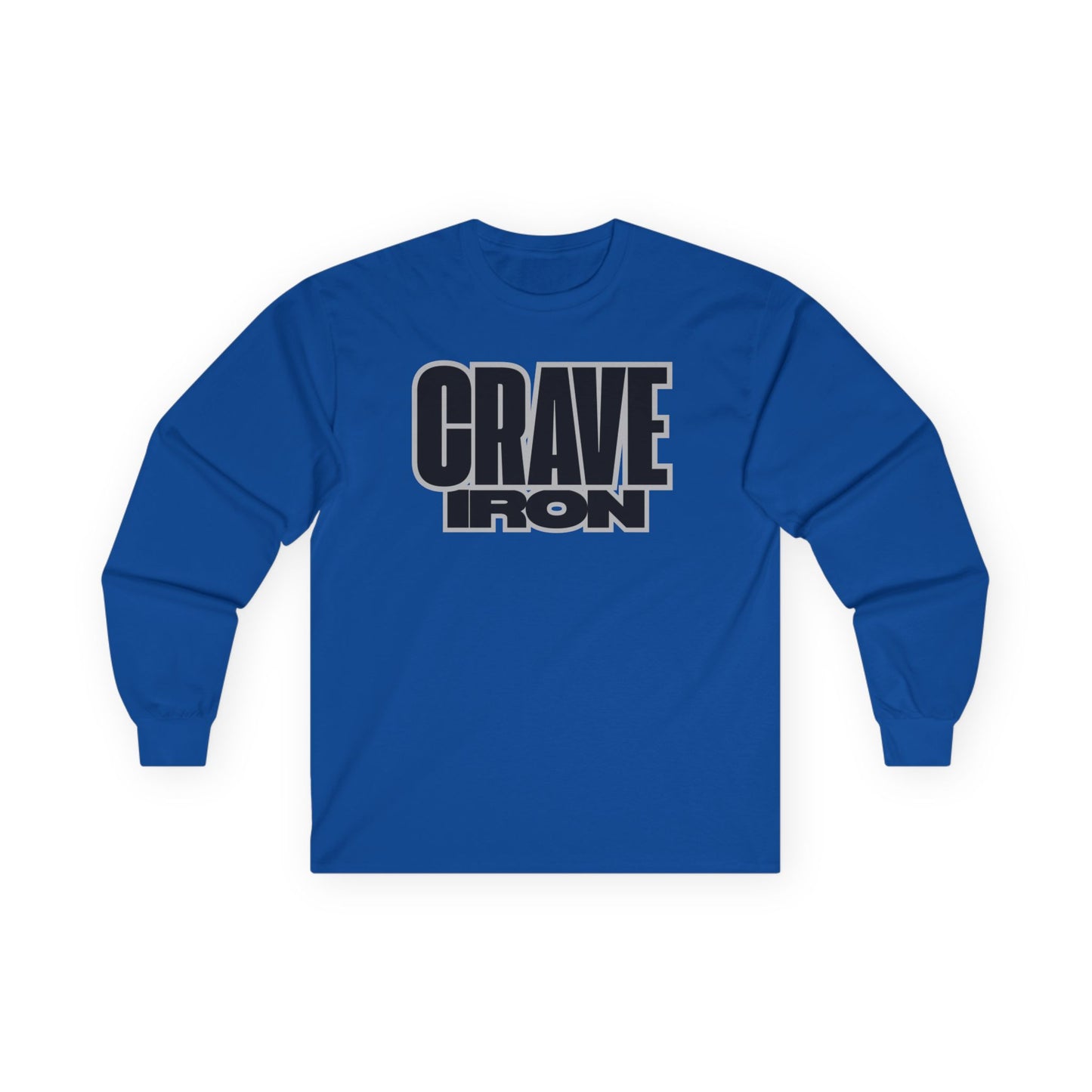 CRAVE IRON, BAR MATH Long Sleeve Tee