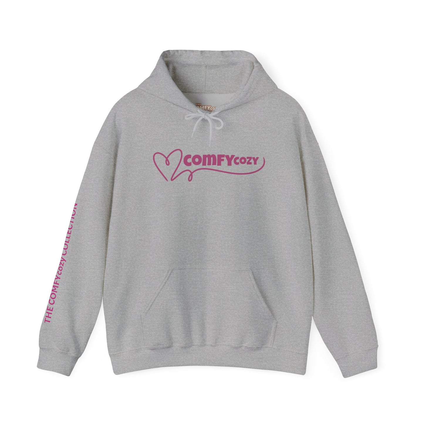 COMFYcozy Swirl Heart Heavy Blend™ Hooded Sweatshirt