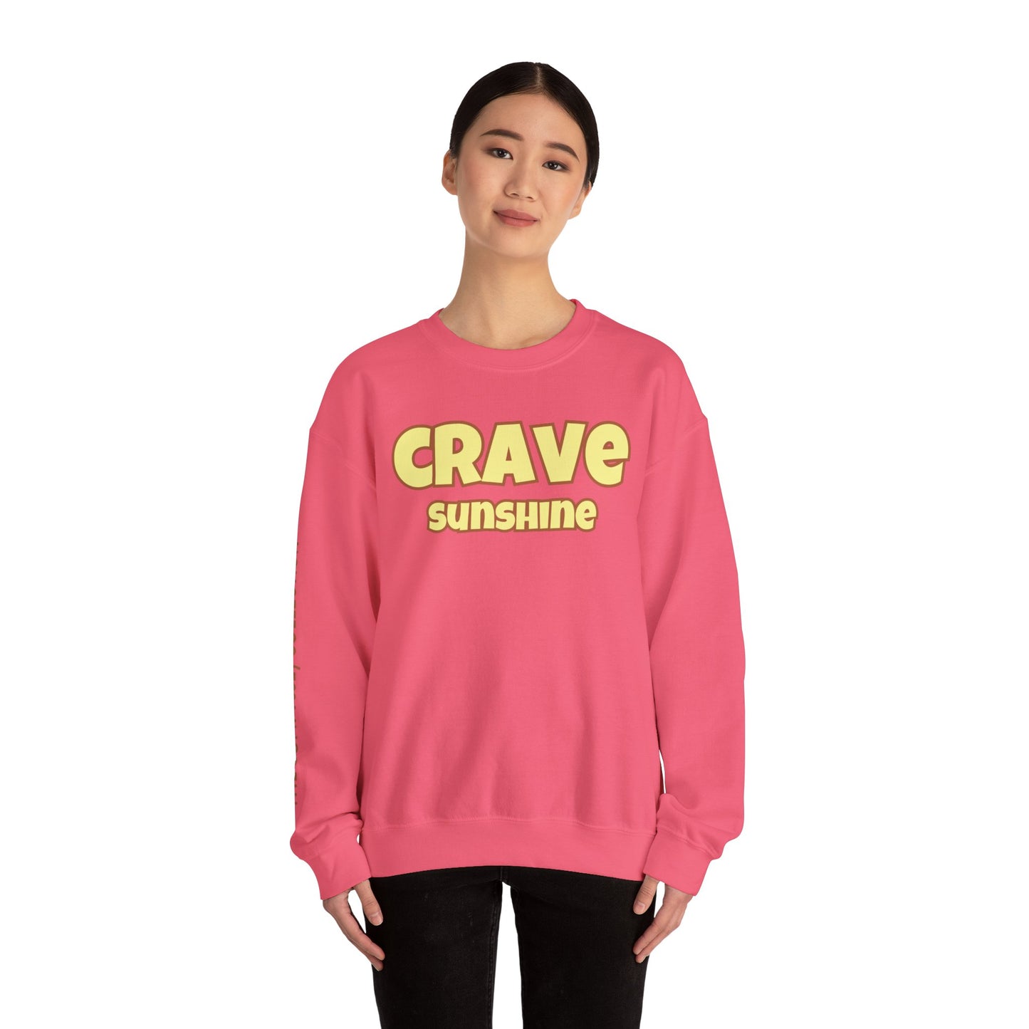 CRAVE SUNSHINE Cozy Sweatshirt