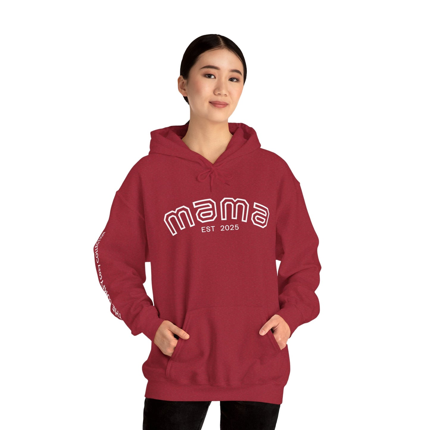 2025 MAMA  Est 2025 COMFYcozy Heavy Blend™ Hooded Sweatshirt