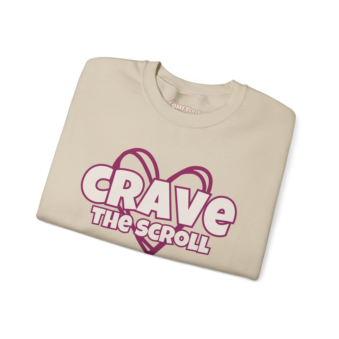 CRAVE THE SCROLL COMFYcozy Sweatshirt