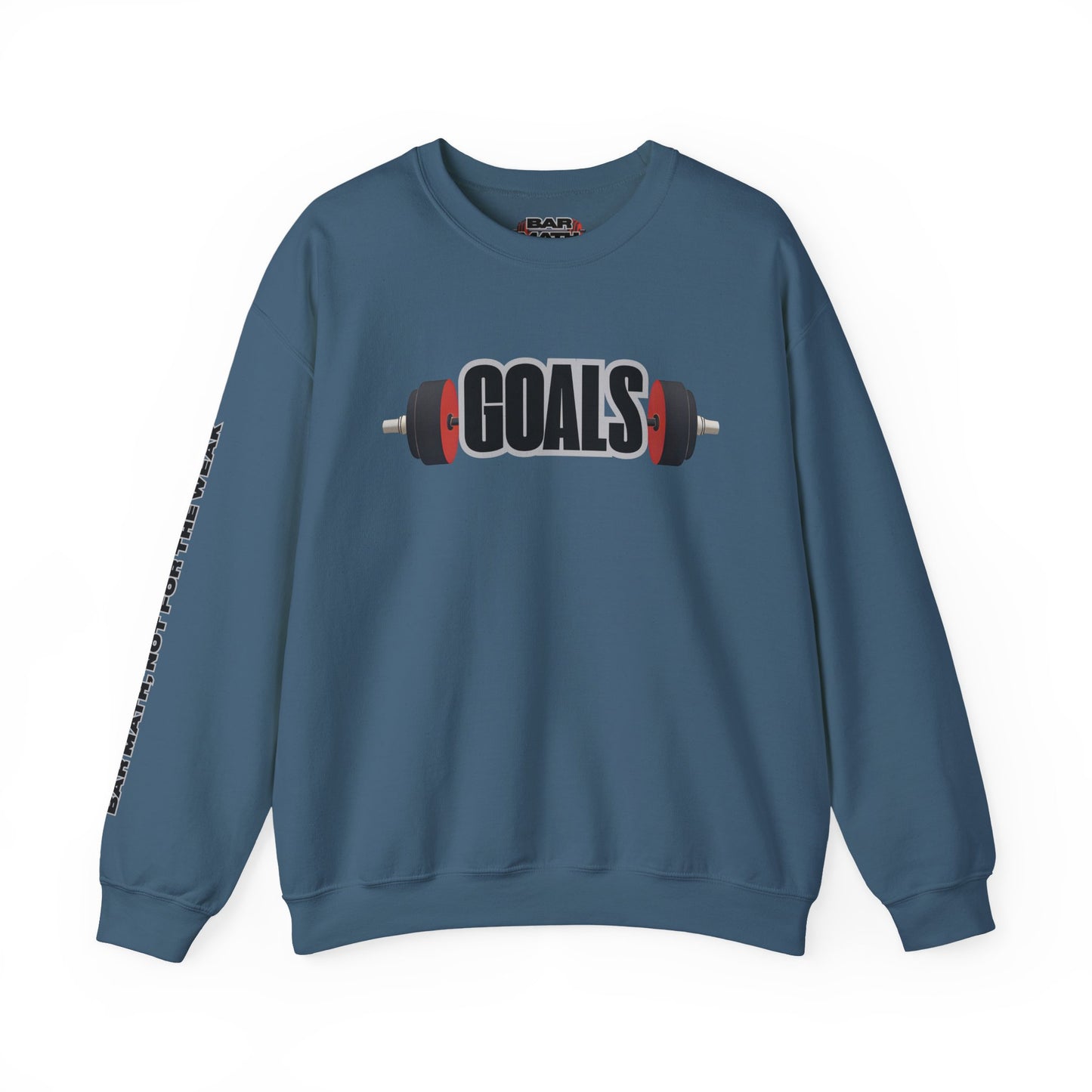 GOALS, BAR MATH Crewneck Sweatshirt