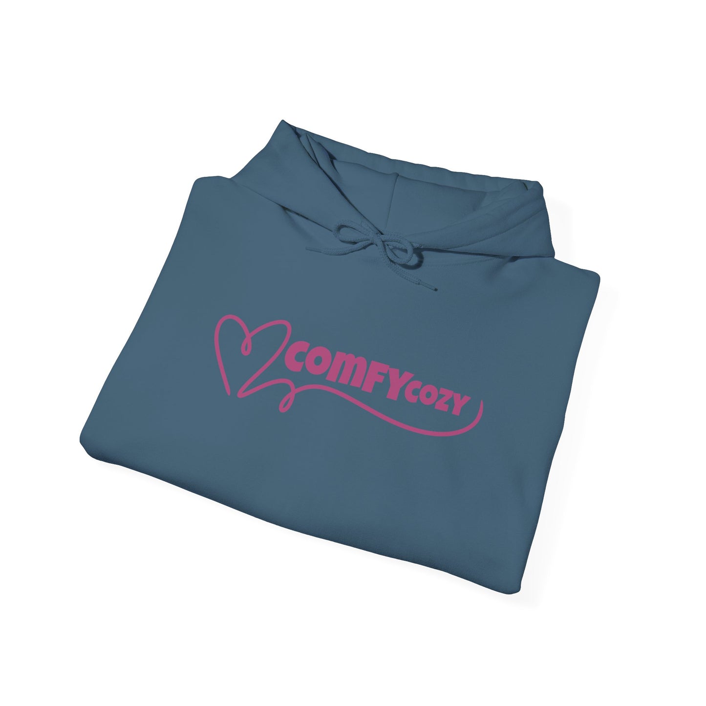 COMFYcozy Swirl Heart Heavy Blend™ Hooded Sweatshirt