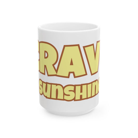 CRAVE SUNSHINE Coffee Mug  (15oz)