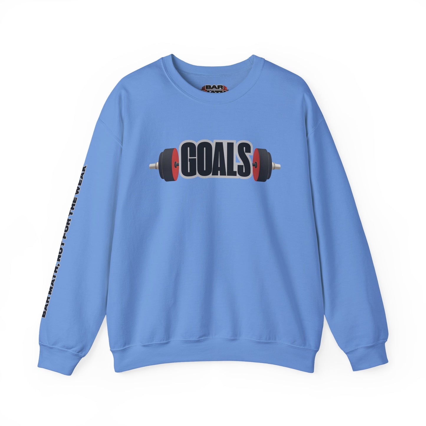 GOALS, BAR MATH Crewneck Sweatshirt