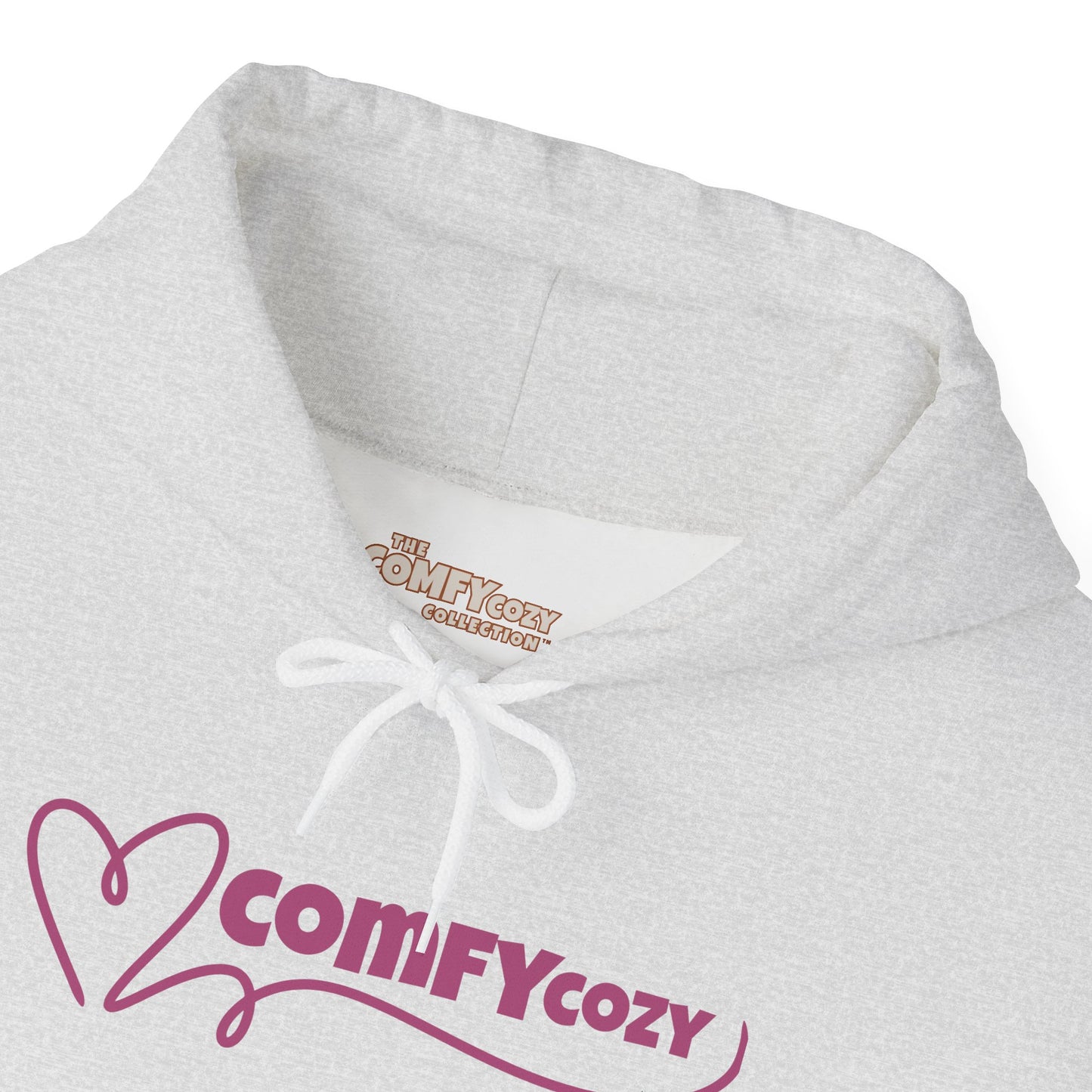 COMFYcozy Swirl Heart Heavy Blend™ Hooded Sweatshirt