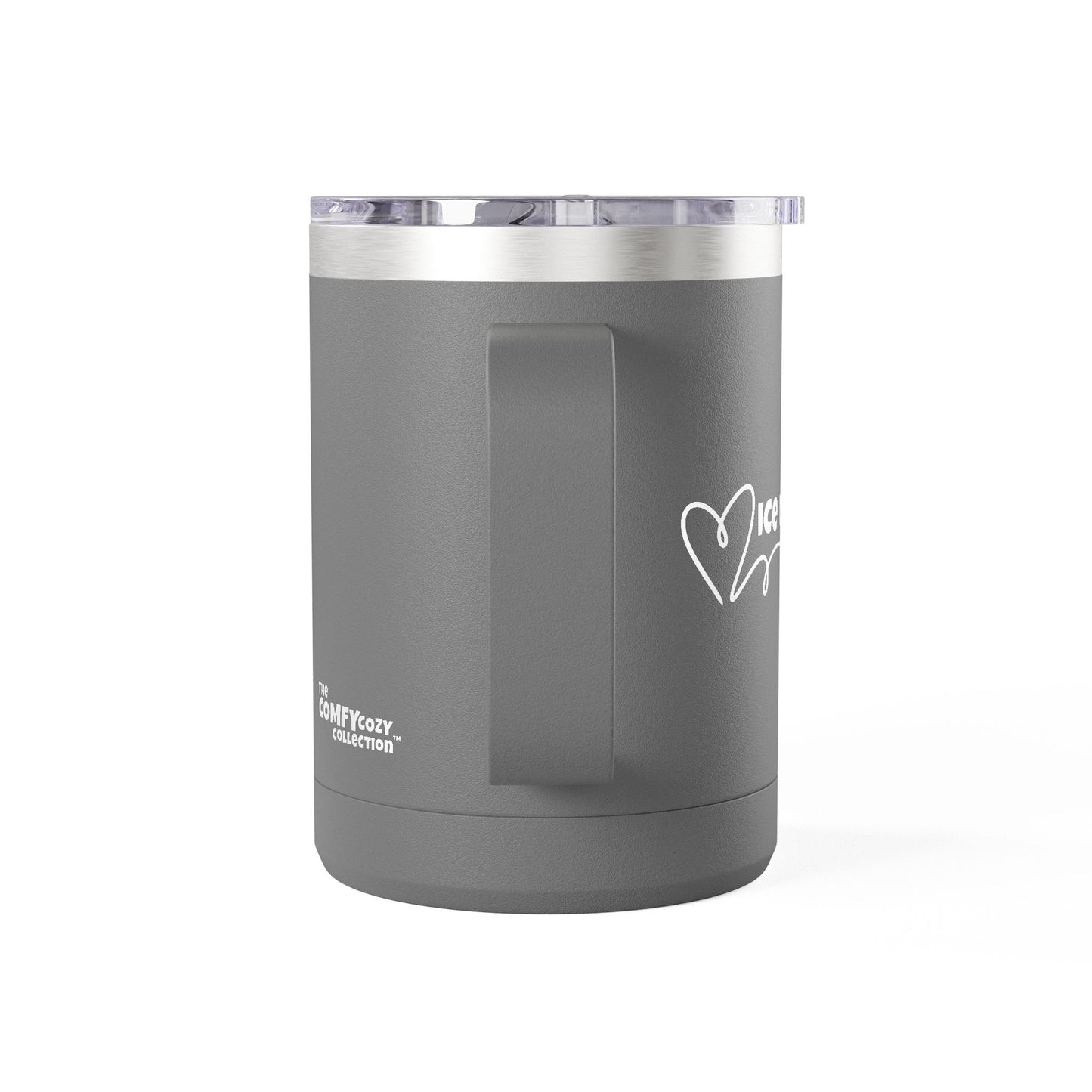 Ice Ice Baby Coffee Mug Tumbler, Fun Drinkware, Gift for Ice Cream Lovers, Unique Kitchen Décor, Home & Office Mug