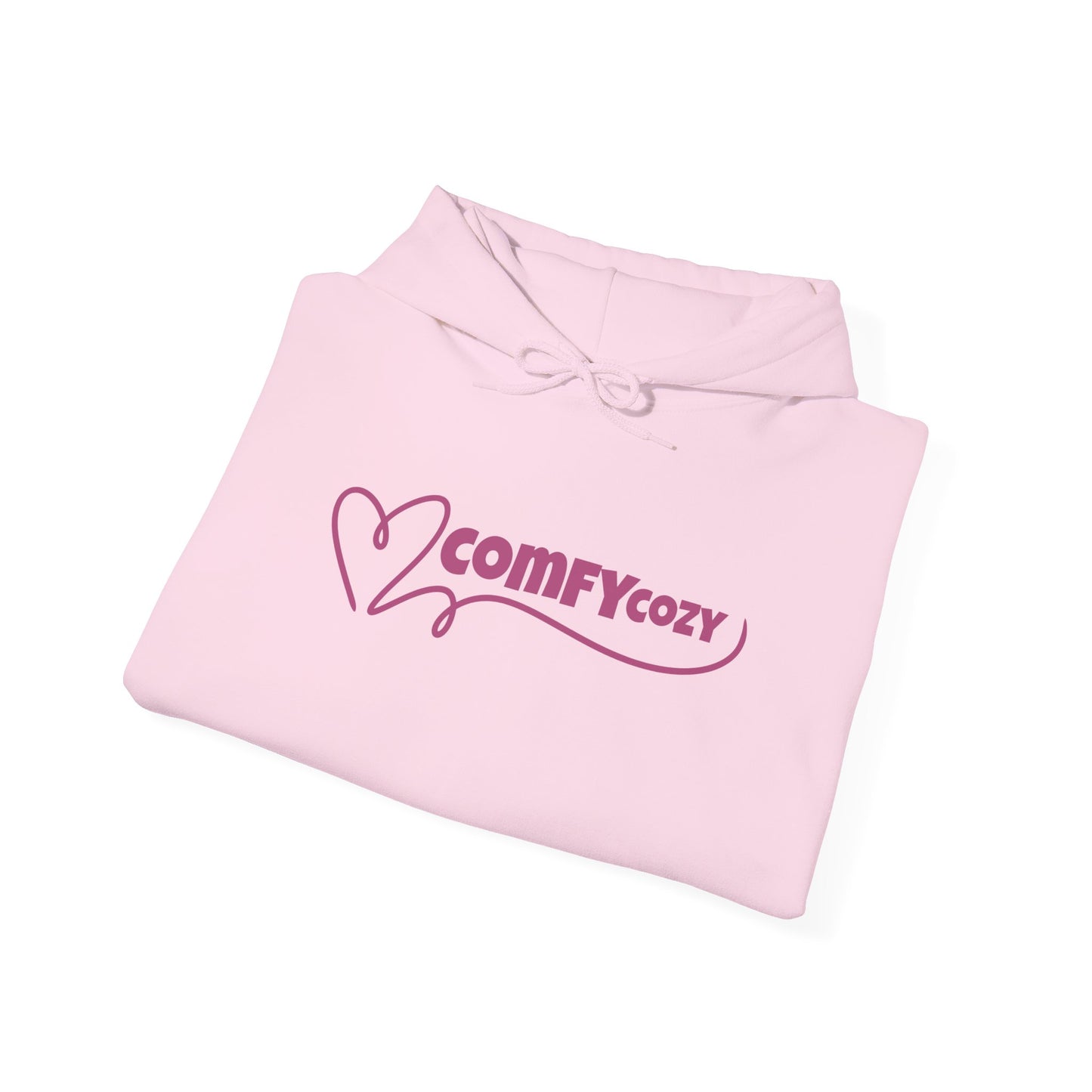 COMFYcozy Swirl Heart Heavy Blend™ Hooded Sweatshirt