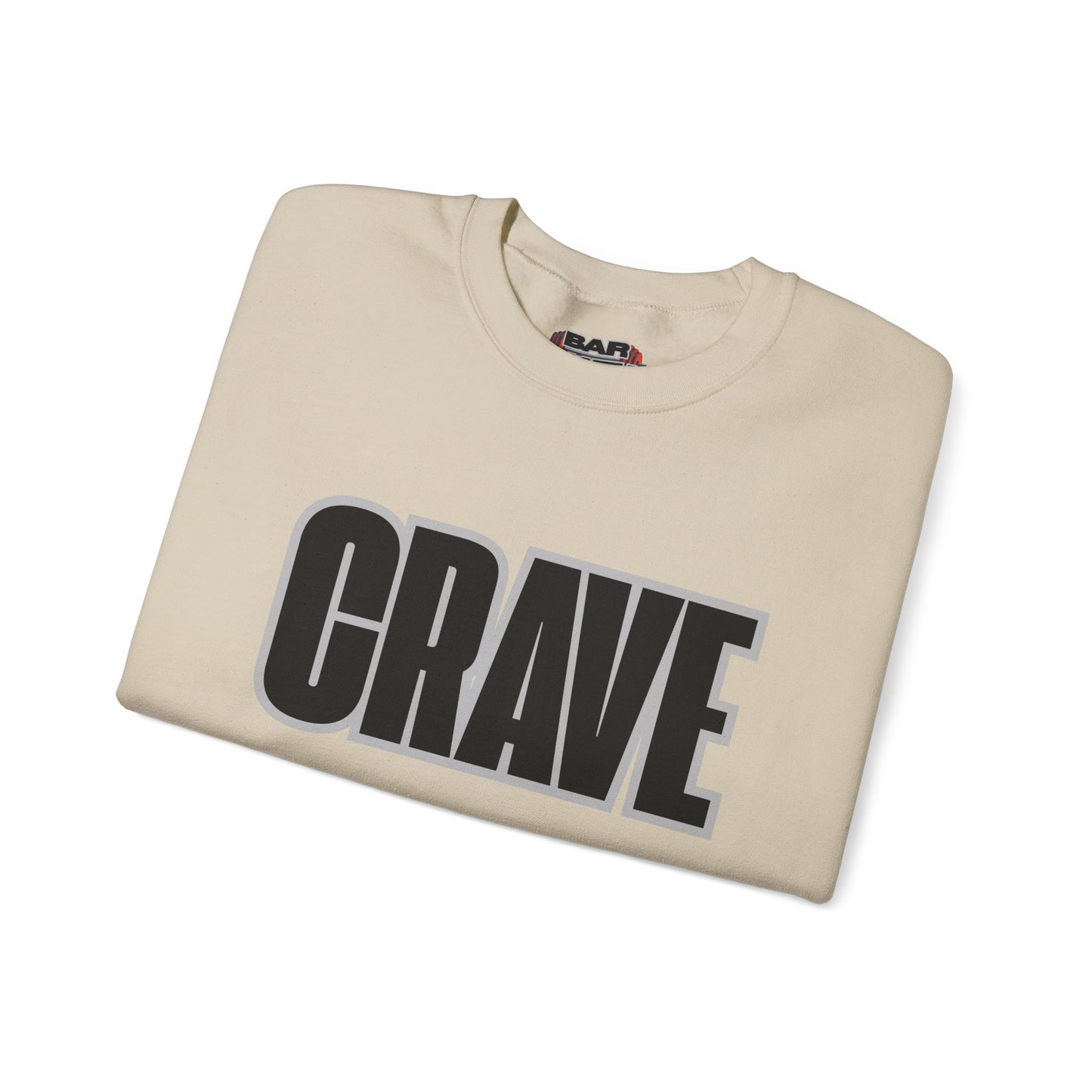 Copy of CRAVE IRON, BAR MATH Crewneck Sweatshirt
