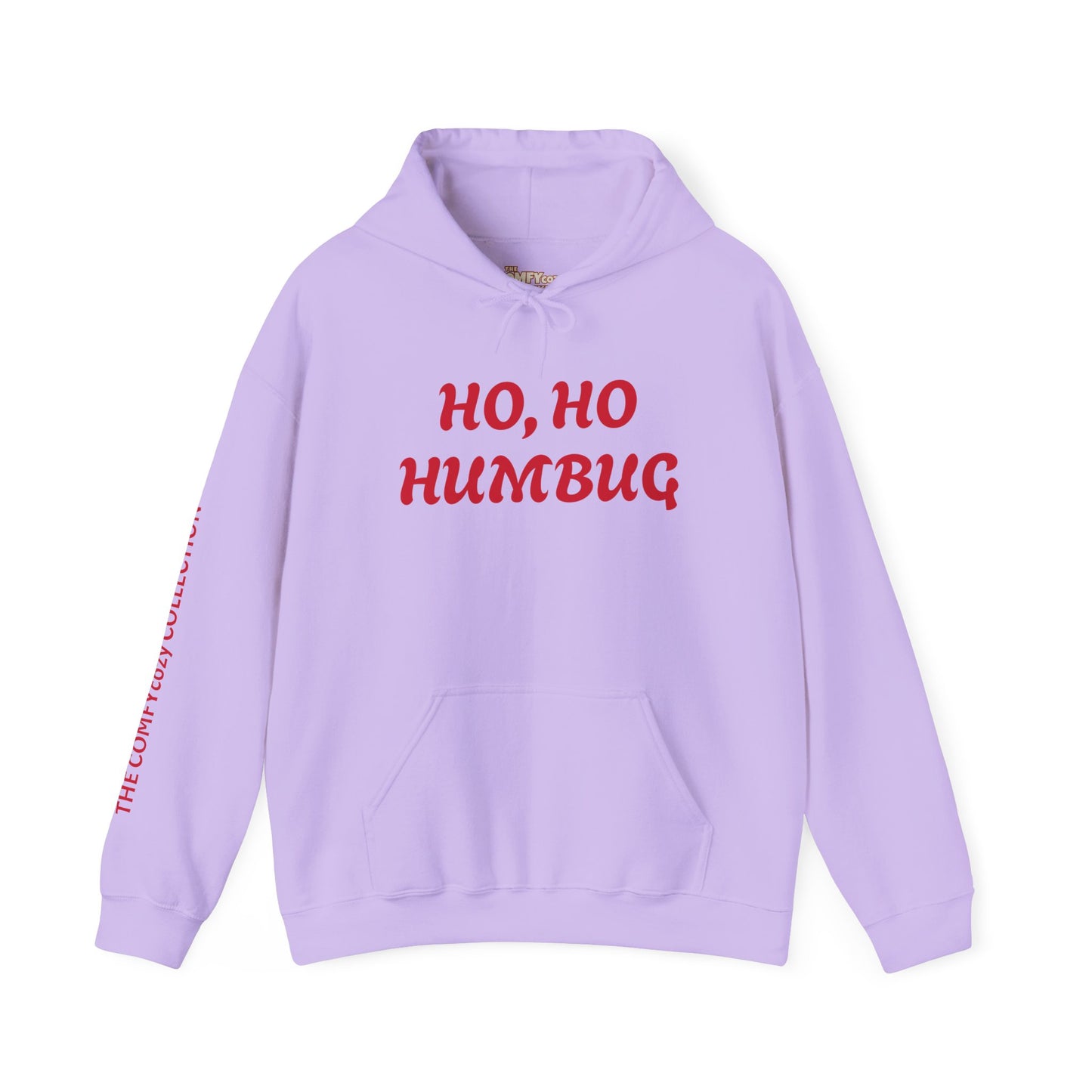 HO, HO HUMBUG COMFYcozy Heavy Blend™ Hooded Sweatshirt