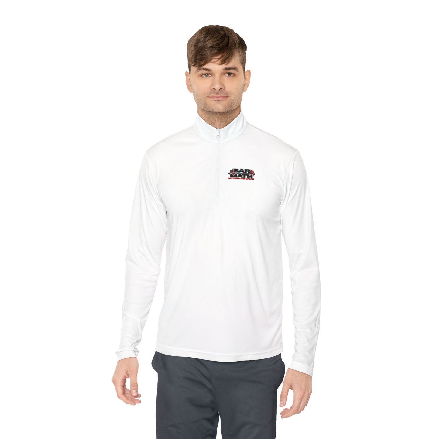 BAR MATH Quarter-Zip Pullover – Not For The Weak