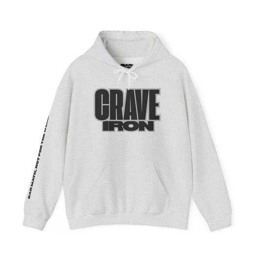 CRAVE IRON, BAR MATH Heavy Blend™ Hoodie Sweatshirt