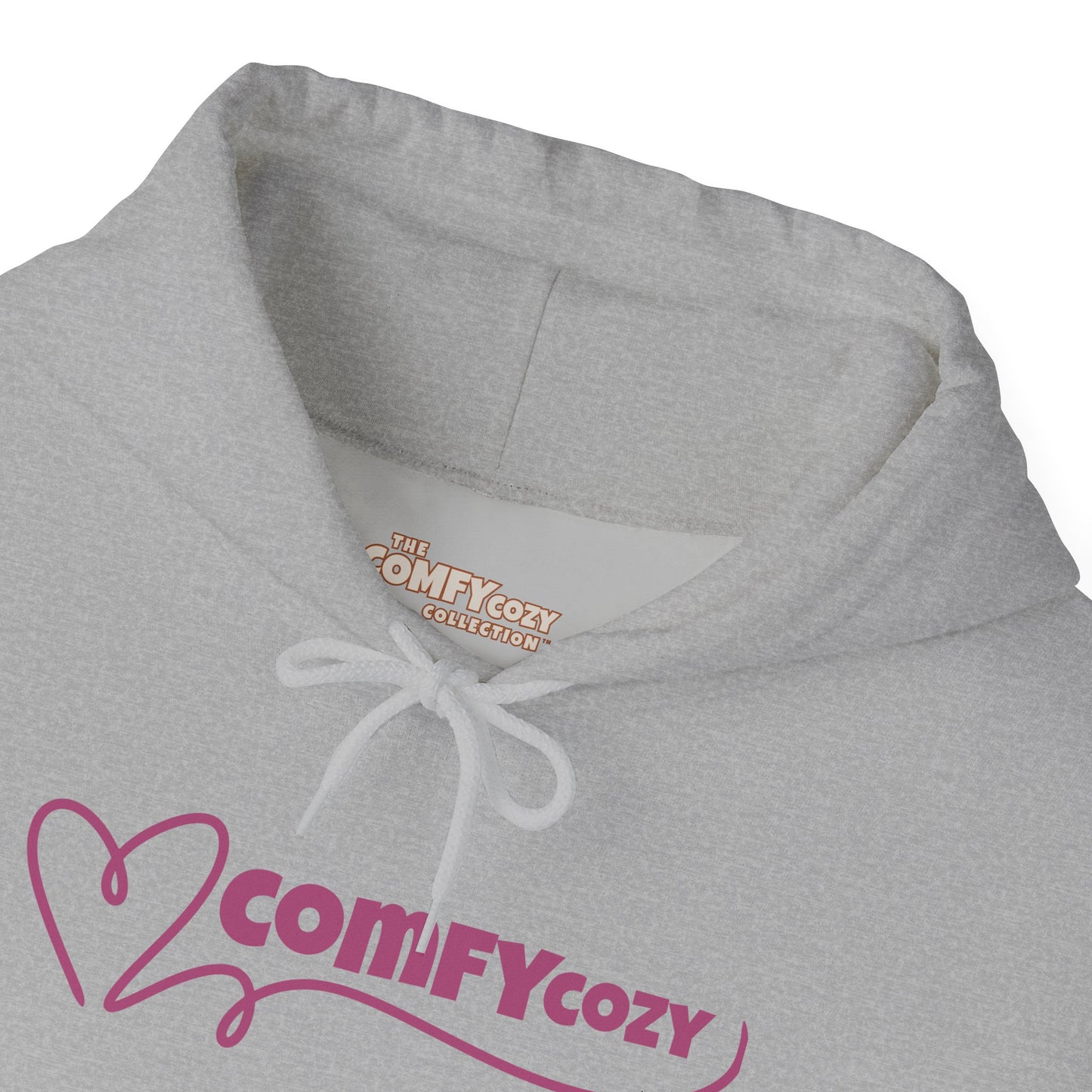 COMFYcozy Swirl Heart Heavy Blend™ Hooded Sweatshirt