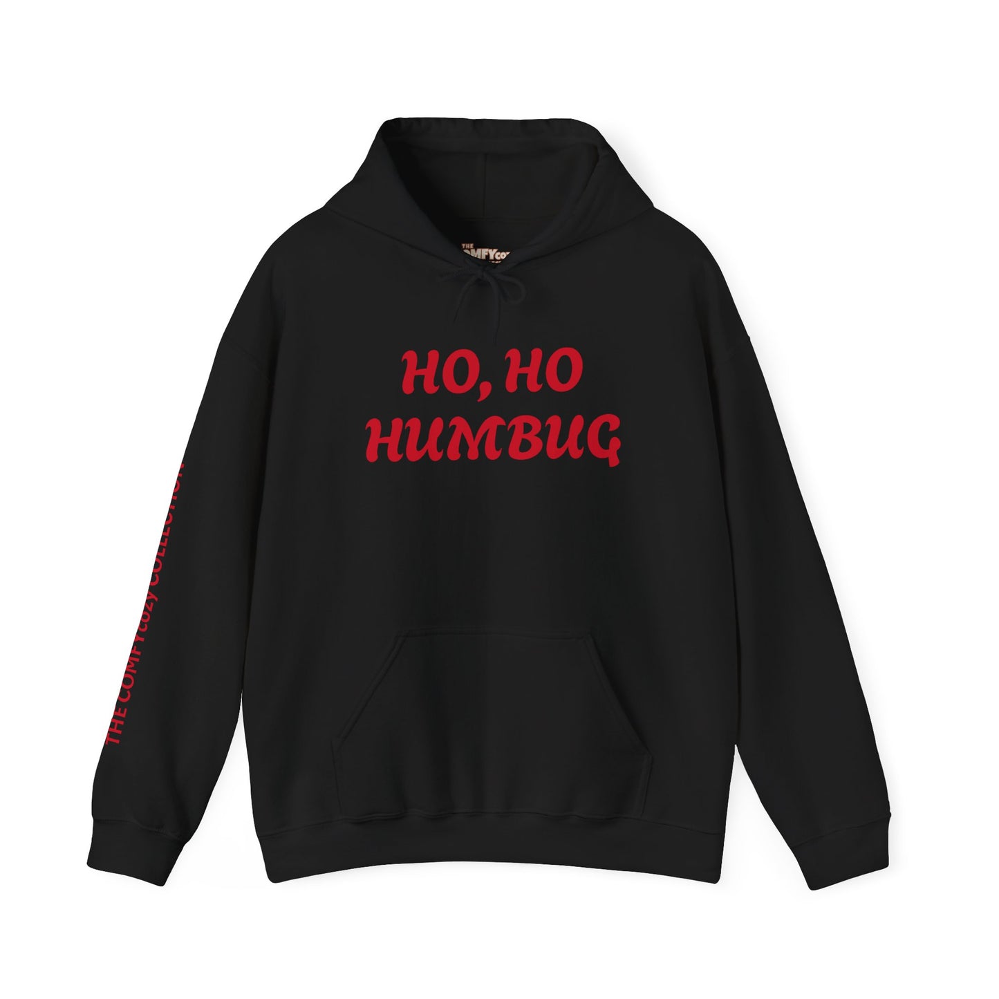 HO, HO HUMBUG COMFYcozy Heavy Blend™ Hooded Sweatshirt
