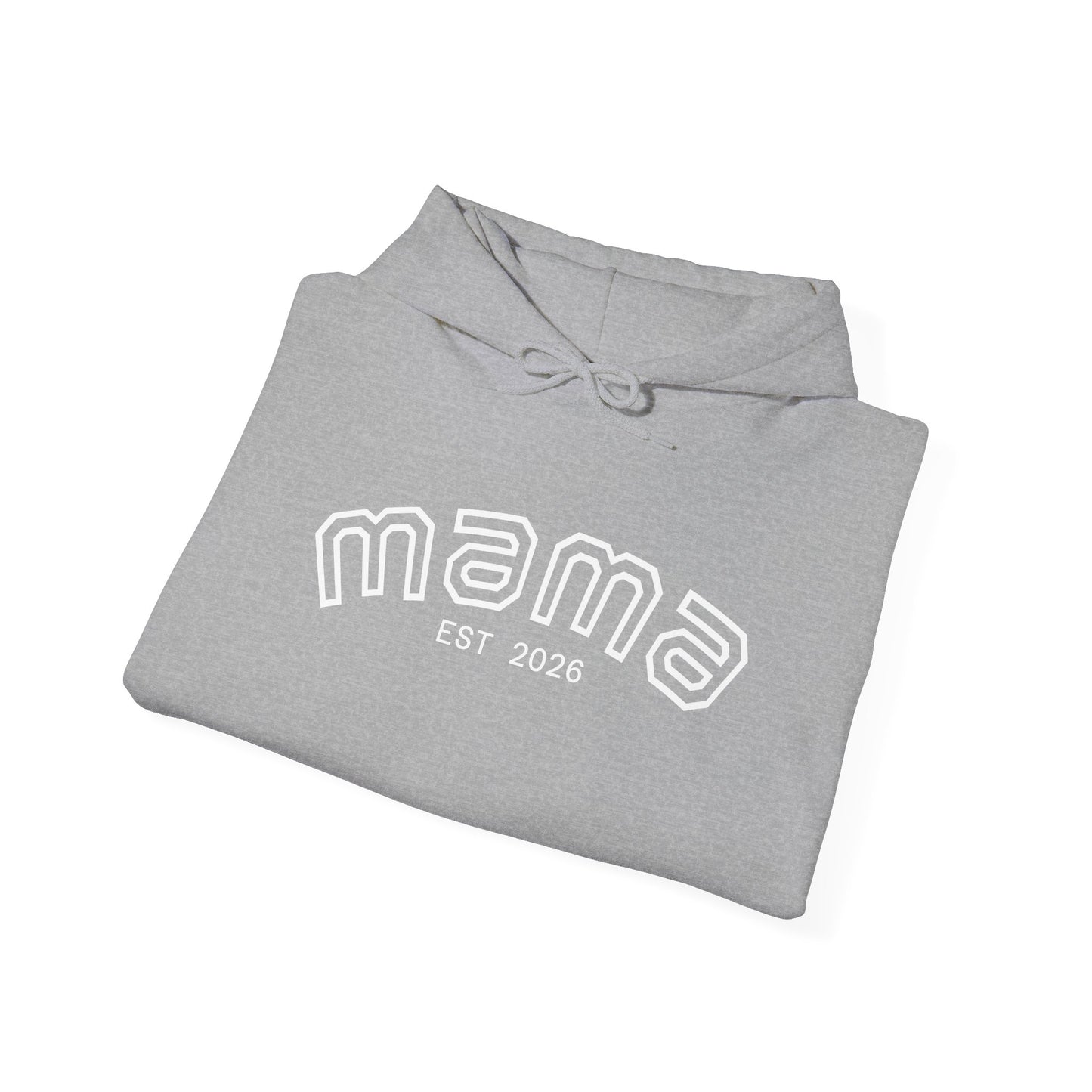2026 MAMA  Est 2026 COMFYcozy Heavy Blend™ Hooded Sweatshirt