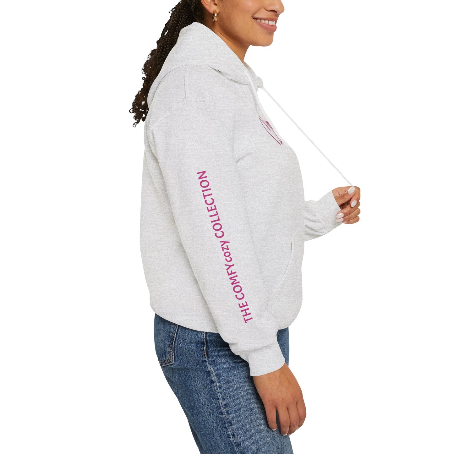 COMFYcozy Swirl Heart Heavy Blend™ Hooded Sweatshirt