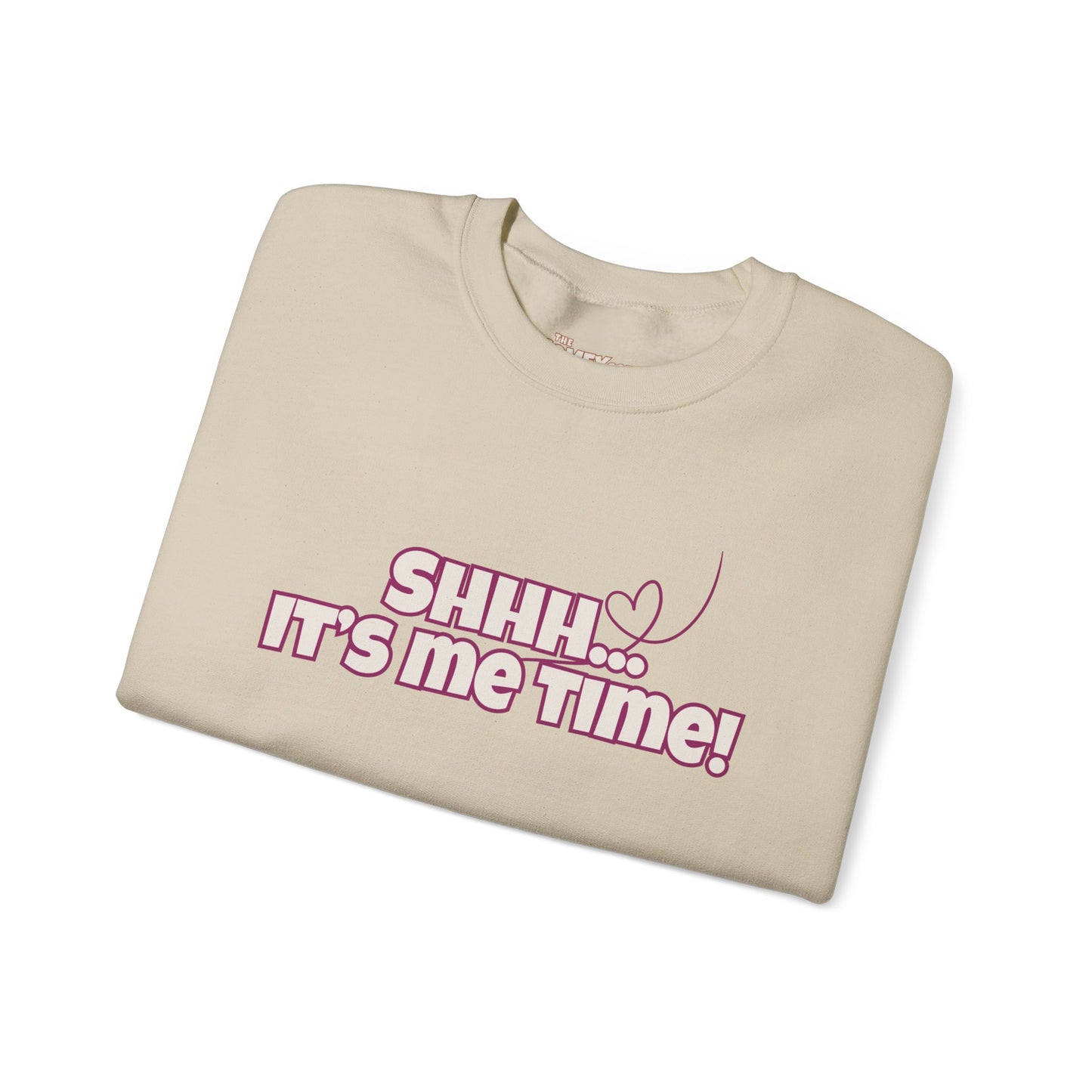 Shhh It's Me Time COMFYcozy crewneck sweatshirt
