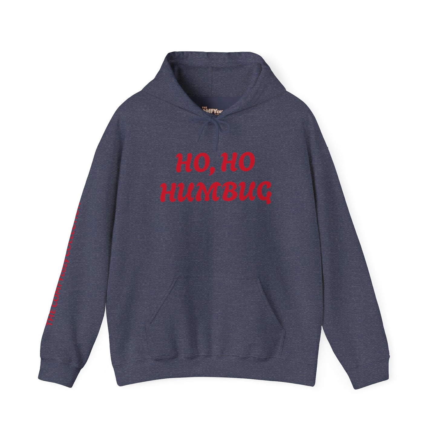 HO, HO HUMBUG COMFYcozy Heavy Blend™ Hooded Sweatshirt