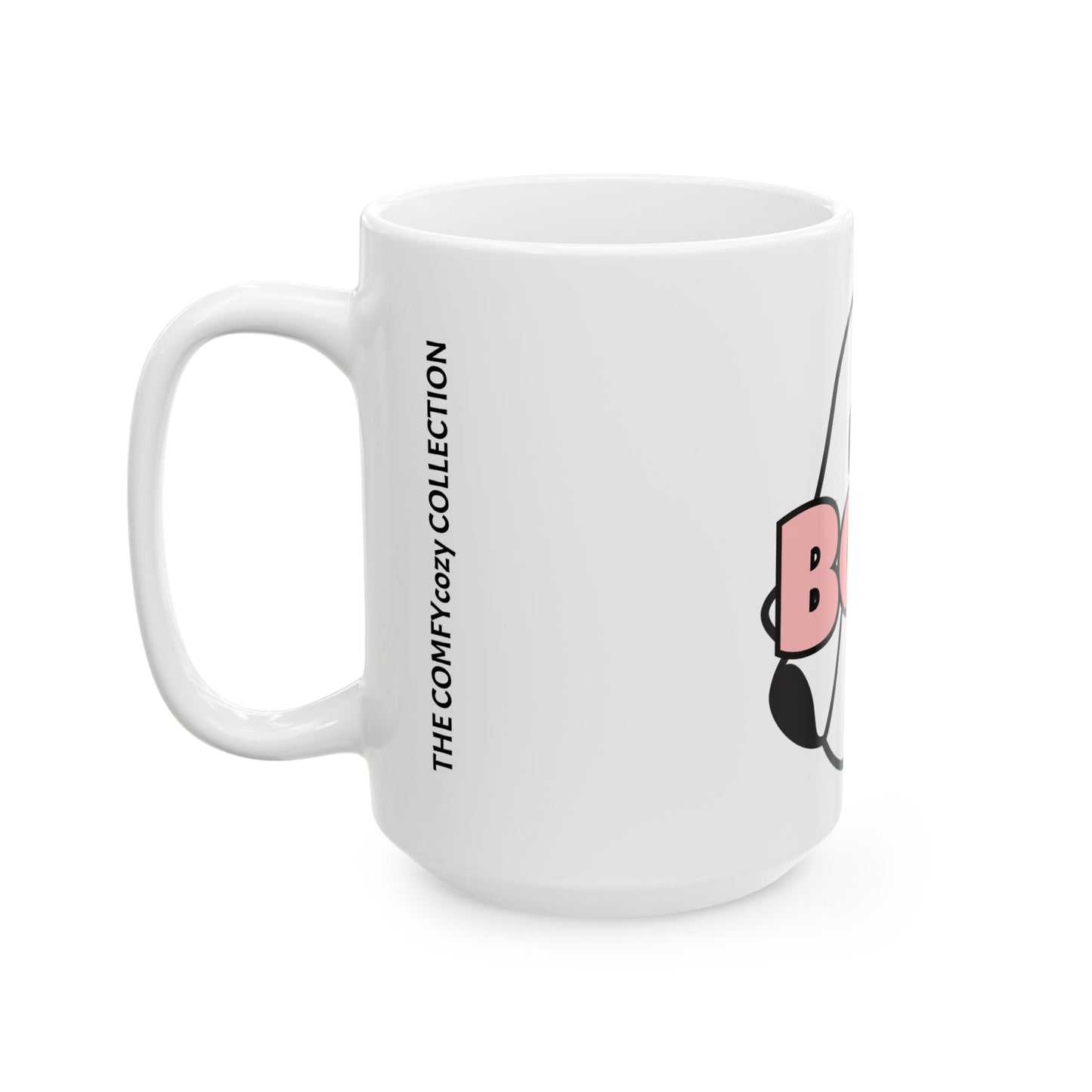 BOO! Pink Coffee Mug  (15oz)