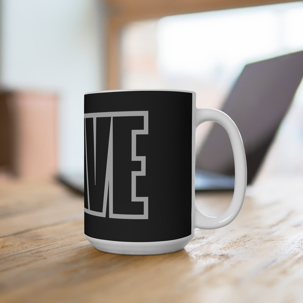 CRAVE, BAR MATH Black Coffee Mug 15oz