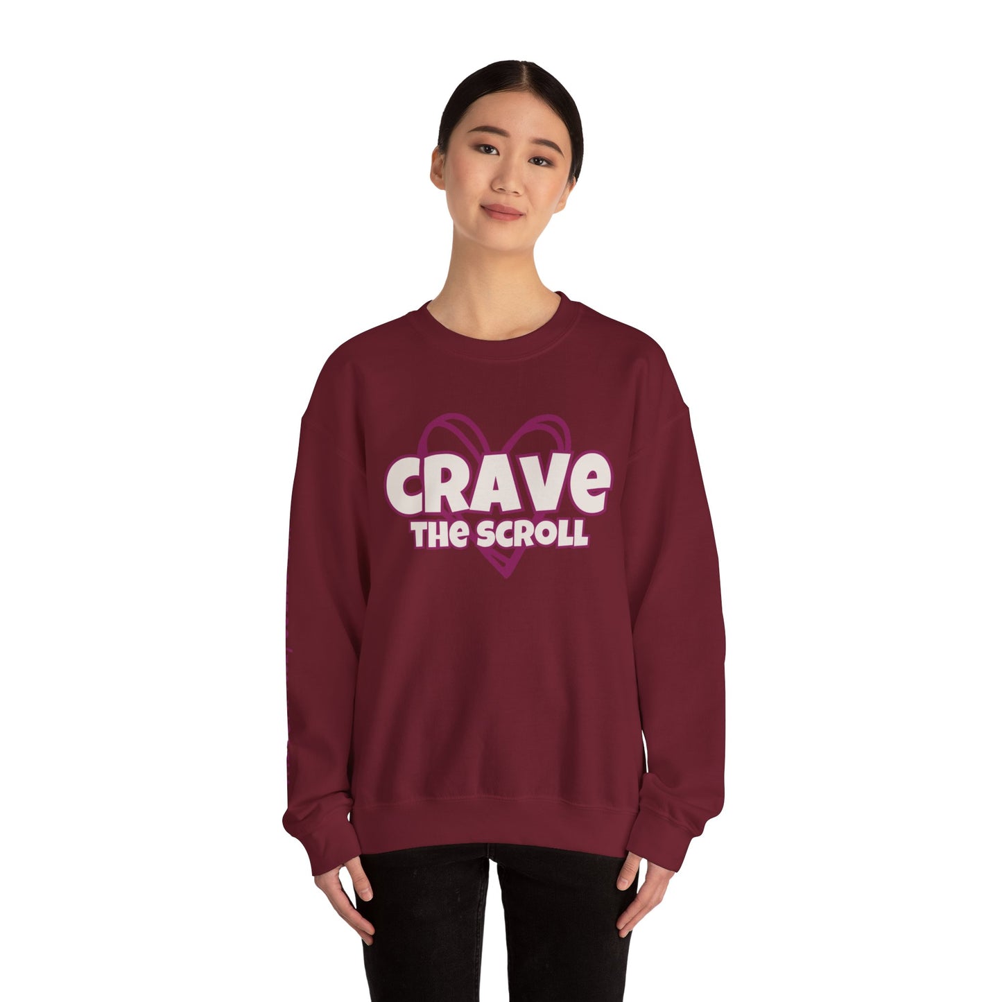 CRAVE THE SCROLL COMFYcozy Sweatshirt
