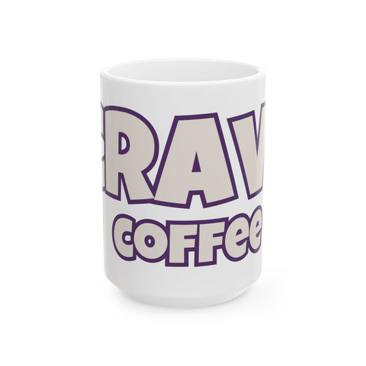 CRAVE COFFEE The Kim Purple Coffee Mug (15oz)