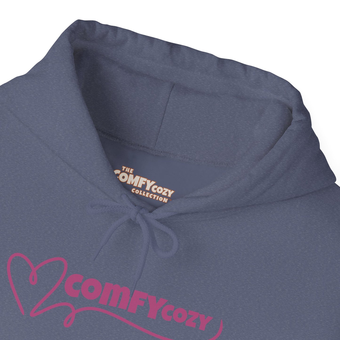 COMFYcozy Swirl Heart Heavy Blend™ Hooded Sweatshirt